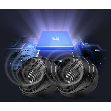 Adesso Xtream S4 Altavoces Multimedia Estéreo USB 2x5W 2 Pulg Negro