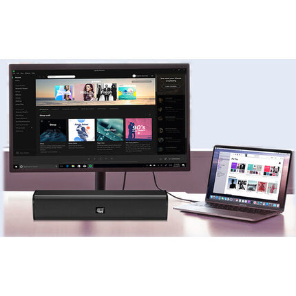 Adesso Xtream S5 Barra de Sonido USB 2x5W Dual Altavoces Neodimio
