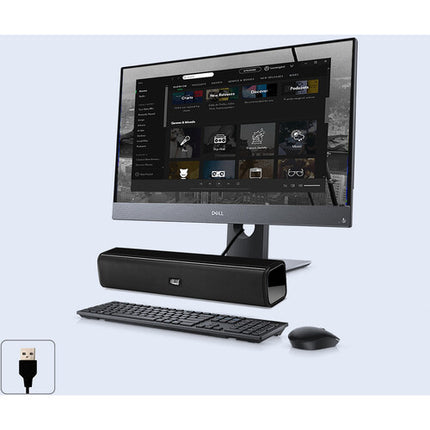 Adesso Xtream S5 Barra de Sonido USB 2x5W Dual Altavoces Neodimio