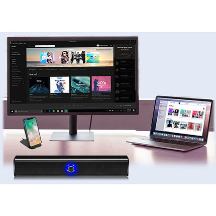 Adesso Xtream S6 Barra de Sonido Multimedia Bluetooth 20W 100ft Alcance