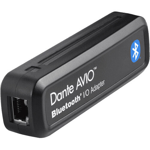 Audinate Dante AVIO Adaptador Bluetooth 2x1 Audio 24-Bit 48 kHz PoE