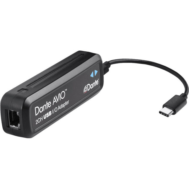Audinate Dante AVIO Adaptador USB Type-C 2x2 Audio 24-Bit 48 kHz