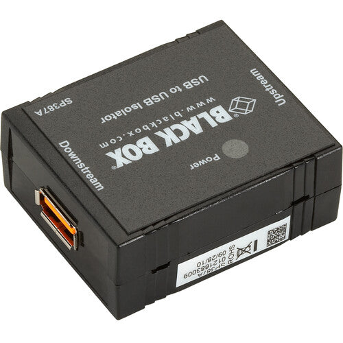 Black Box USB-to-USB aislador protector de dispositivos con puertos USB-A y USB-B y aislamiento de 4kV