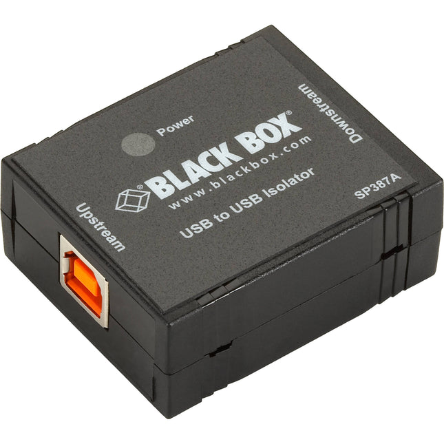 Black Box USB-to-USB aislador protector de dispositivos con puertos USB-A y USB-B y aislamiento de 4kV