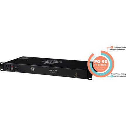 Black Lion Audio PG-X Acondicionador de Corriente 9 Salidas 90% Filtrado 1 RU