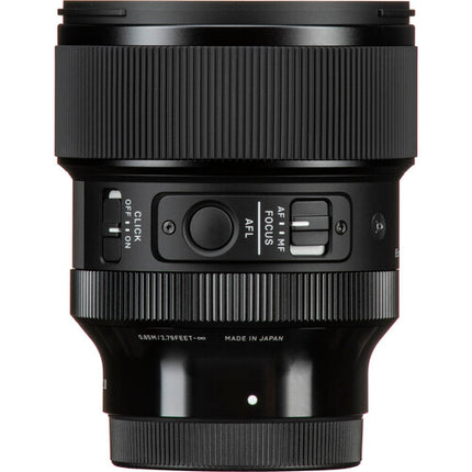 Sigma 85mm f/1.4 DG DN Art Objetivo para Sony E Montura Full Frame