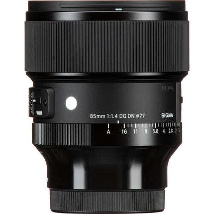 Sigma 85mm f/1.4 DG DN Art Objetivo para Sony E Montura Full Frame