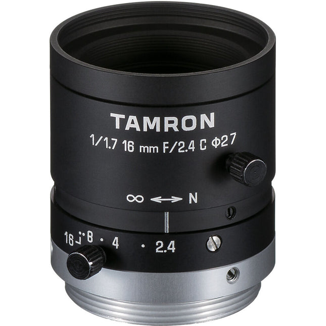 Tamron M117FM16 Objetivo de Montura C 16mm Fijo para Sensor 1/1.7"