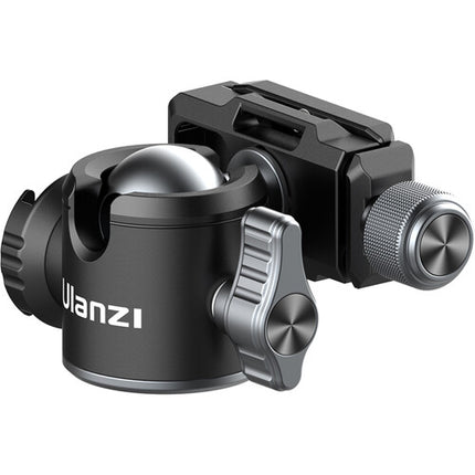 Ulanzi U-80L Montura Fría Lateral con Bola Carga 22 lb Altura 2.6" Arca-Type