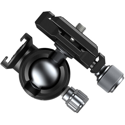 Ulanzi U-80L Montura Fría Lateral con Bola Carga 22 lb Altura 2.6" Arca-Type