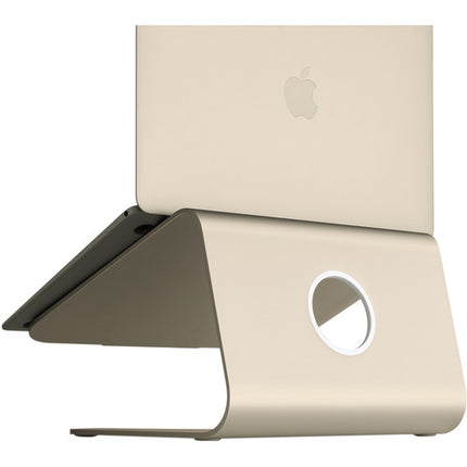 Rain Design mStand Soporte para portátil aluminio único 6 pulgadas altura ajustable dorado