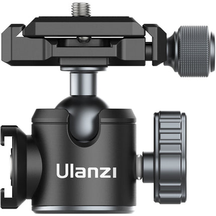 Ulanzi U-80L Montura Fría Lateral con Bola Carga 22 lb Altura 2.6" Arca-Type