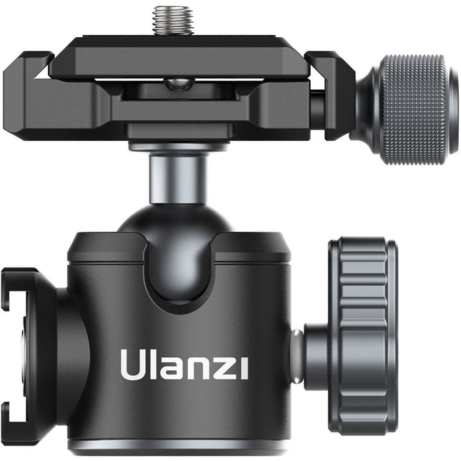 Ulanzi U-80L Montura Fría Lateral con Bola Carga 22 lb Altura 2.6" Arca-Type