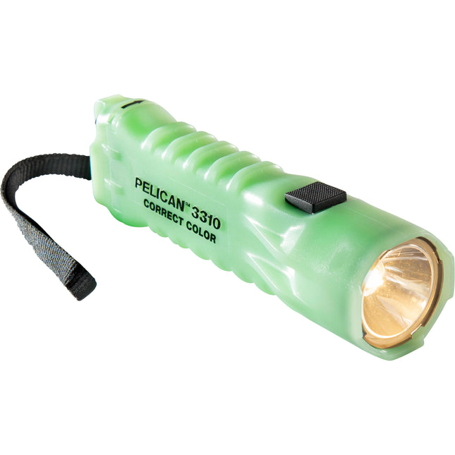 Pelican 3310CC Linterna LED Correct Color Verde 283lm IPX8 AA