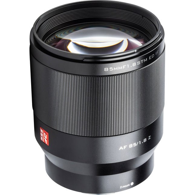 Viltrox AF 85mm f/1.8 Z Objetivo para Nikon Z Apertura f/1.8 a f/16 con Motor STM y Capuchas