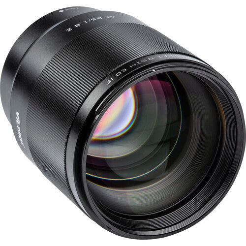 Viltrox AF 85mm f/1.8 Z Objetivo para Nikon Z Apertura f/1.8 a f/16 con Motor STM y Capuchas