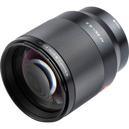 Viltrox AF 85mm f/1.8 Z Objetivo para Nikon Z Apertura f/1.8 a f/16 con Motor STM y Capuchas