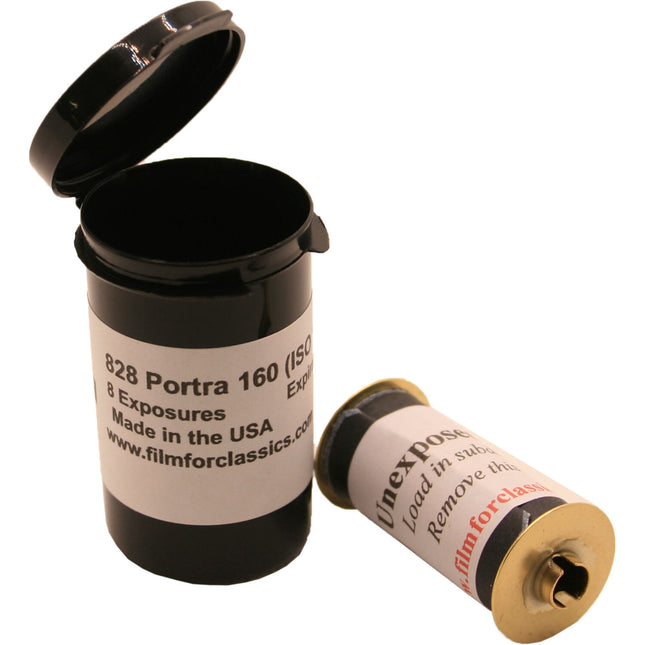 Film for Classics Portra 160 Película Negativa Color ISO 160 Grano Fino 828 Roll Film