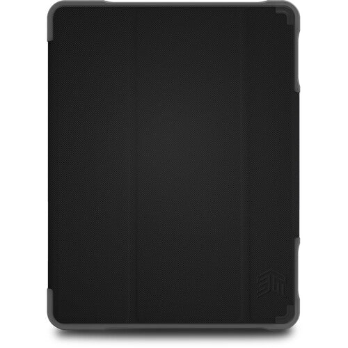 Funda STM Dux Plus Duo para iPad 10.2" 7ª y 8ª Gen con soporte Apple Pencil y cubierta magnética plegable negra