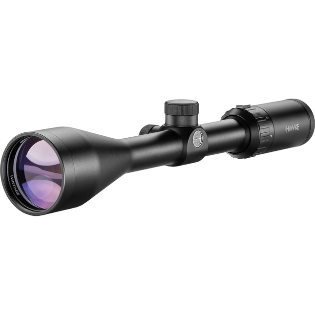 Hawke Sport Optics 4-12x50 Vantage Visor para Rifle con Retícula 30/30 Duplex y Ajuste 80 MOA