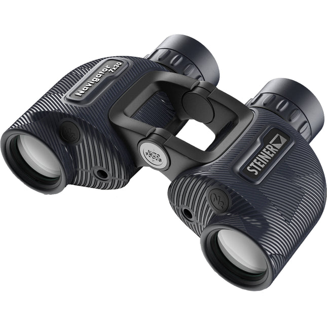 Steiner 7x30 Navigator Prismáticos Marinos Nitrogenados Impermeables con Correa Flotante