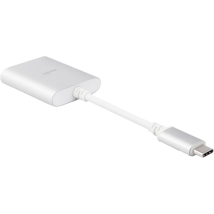 Moshi USB Type-C Adaptador de Audio Digital Universal con Carga Plata