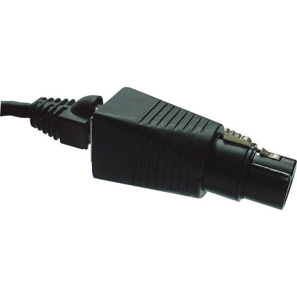 Sescom DMX-3XF-CAT5 Adaptador DMX 3-Pin XLR Hembra a RJ45 con conexión CAT5