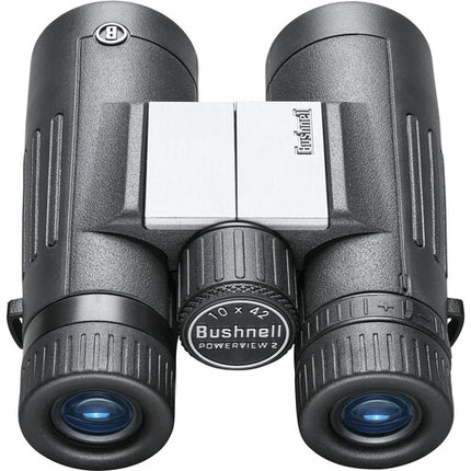 Bushnell 10x42 PowerView 2 Binoculares Compactos Primas BK7 Diseño Ligero