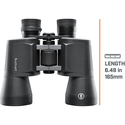 Bushnell 10x50 PowerView 2 Binoculares con Diseño Porro y Lente Multicapa