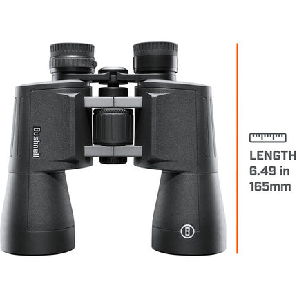 Bushnell 12x50 PowerView 2 Prismáticos Compactos Ligeros con Ángulo 60°