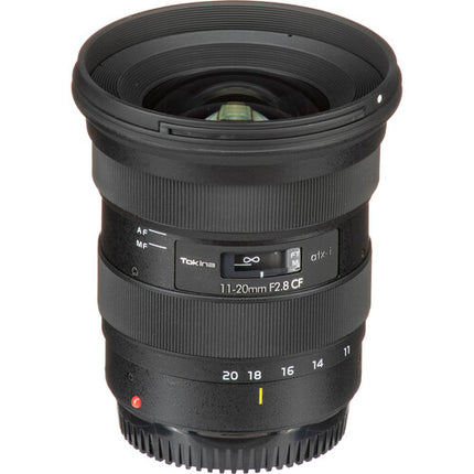 Tokina atx-i 11-20mm f2.8 CF objetivo para Canon EF APS-C 17.6-32mm 9 diafragmas