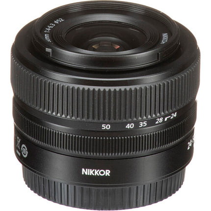 Nikon NIKKOR Z 24-50mm f4-6.3 Objetivo Retráctil FX con diafragma de 7 hojas