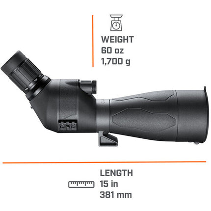 Bushnell Engage DX Visor Terrestre 20-60x Zoom 80mm Lente Negro