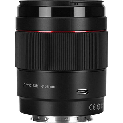 Yongnuo 85mm f1.8S DF DSM Objetivo Sony E Full Frame diafragma f1.8 a f16