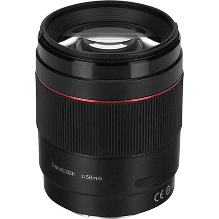 Yongnuo 85mm f1.8S DF DSM Objetivo Sony E Full Frame diafragma f1.8 a f16