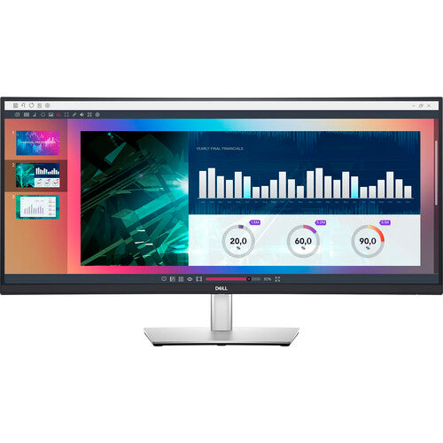 Dell P3421W Monitor Curvo 34.14" 3440x1440 USB-C 3800R