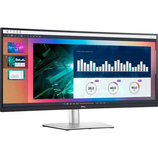Dell P3421W Monitor Curvo 34.14" 3440x1440 USB-C 3800R