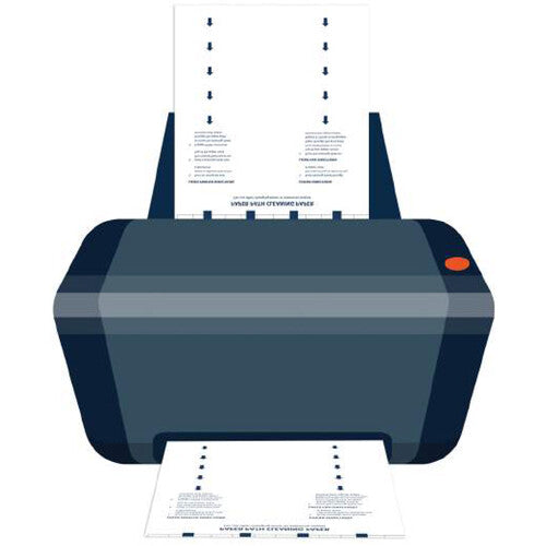 Microcare Solutions Papel de Limpieza para Impresoras Láser e Inkjet 50 Hojas 8.5x11"