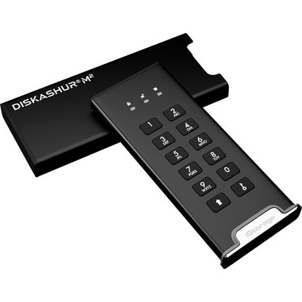 Istorage 2TB diskAshur M2 SSD Externo Encriptado 256-Bit USB 3.2 Gen 1 370 MB/s
