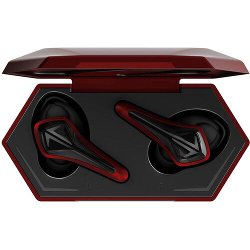 Saramonic BH60 GamesMonic Auriculares Inalámbricos Bluetooth 5.0 24 Horas Roja