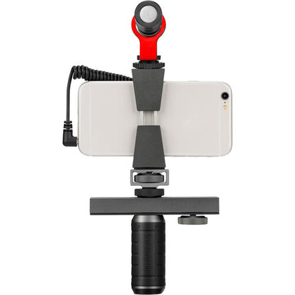Saramonic VGM Kit de Estabilización y Montura con Micrófono para Cámaras y Smartphones 4.7 a 12.4 pulgadas