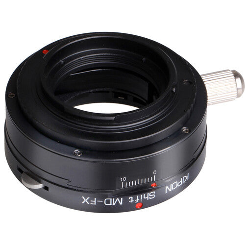 KIPON Adaptador de Objetivo Shift para Minolta MD a FUJIFILM FX con Garantía 1 Año