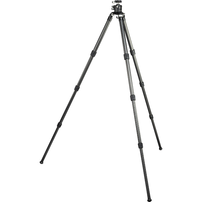 Vortex Radian Trípode de Fibra de Carbono con Cabezal Pan Tilt y QR 67.3" Altura Máx 55 Lbs Capacidad