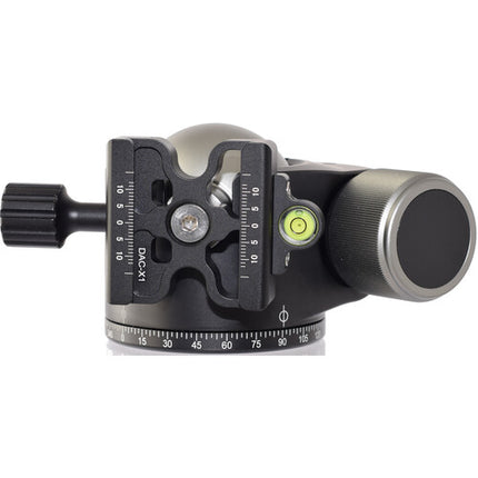 Desmond DLOW-55 Cabeza de Bola con Placa QR Arca Tipo 55mm 3.9" Alto y Estuche