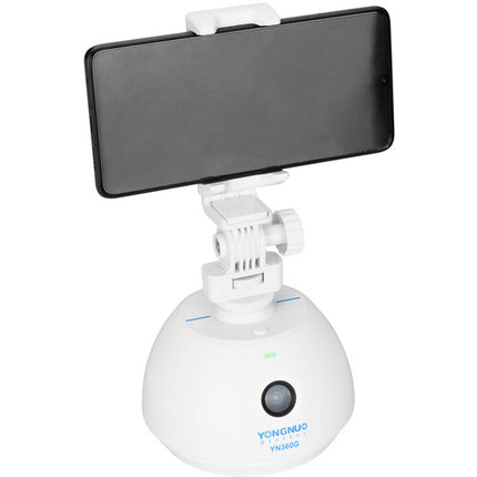 Yongnuo Smart Tracking Soporte para Teléfono Blanco Seguimiento Automático 22h Batería USB-C