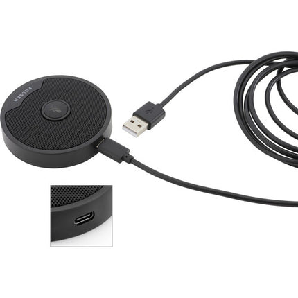 Polsen Micrófono USB Omnidireccional para Conferencias 48 kHz 16-Bit