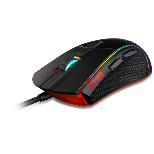 XPG PRIMER RGB Ratón Gaming RGB Sensor Óptico 12000 dpi 7 Botones