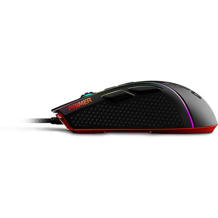 XPG PRIMER RGB Ratón Gaming RGB Sensor Óptico 12000 dpi 7 Botones