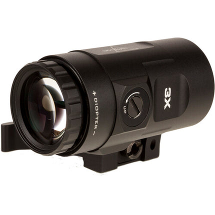 Trijicon 3x Magnificador con Montura QD para MRO HD 25mm 7.2° Vista