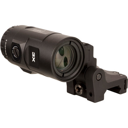 Trijicon 3x Magnificador con Montura QD para MRO HD 25mm 7.2° Vista